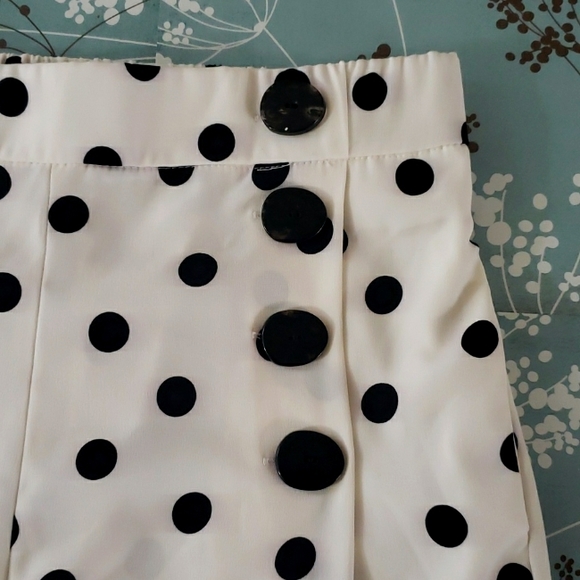 Zara Cropped Flowy Pants - Picture 5 of 8